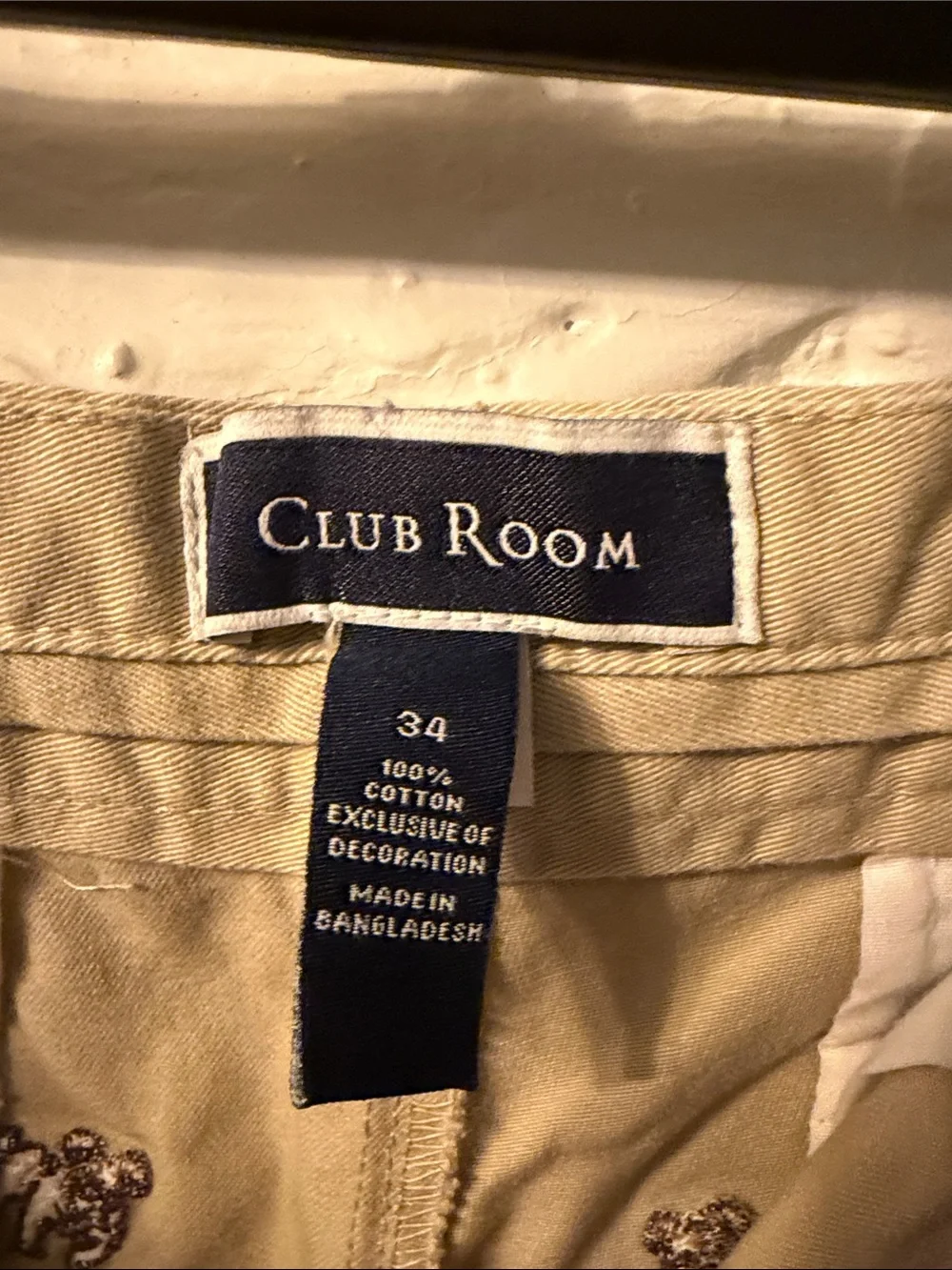 Club Room khaki flat